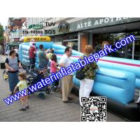Buy cheap 2 Lane Inflatable Bungee Run / Inflatable Sport Games Bungee Run For Children product
