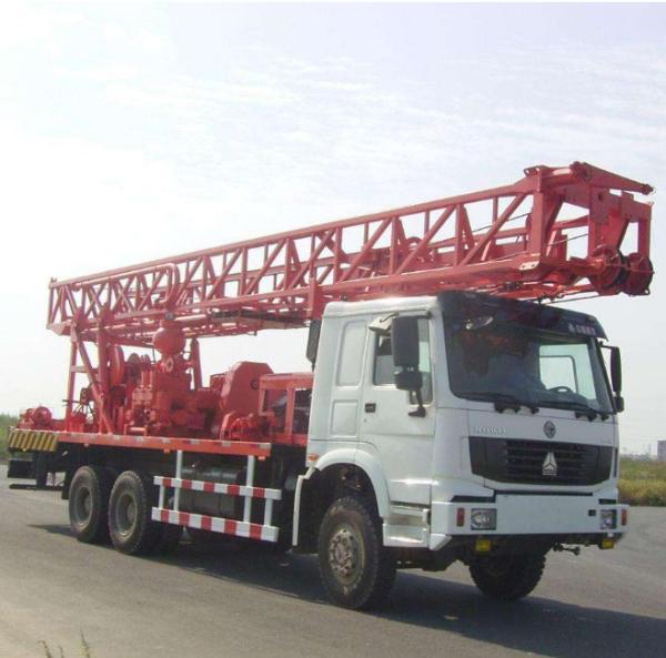 Buy cheap BZ300CA Hydraulic Rotary Deep Water Well Drilling Rig With HOWO Chassis from wholesalers