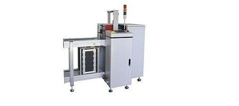 Buy cheap Belt Transporting PCB Width Adjustment 3 Color Display SMT Magazine Loader HS-LD330 from wholesalers