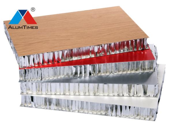 Buy cheap Wood Laminated Honeycomb Aluminum Plate Durable For High Speed Rail Vessel from wholesalers