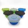 Buy cheap Non Toxic Silicone Pet Bow Outdoor Folding Travel Hanging Pet Food Basin from wholesalers