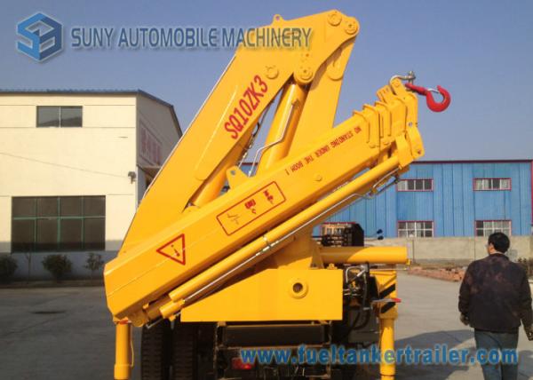 Buy cheap 10 Ton Folding Arm Crane Mounted Truck , SQ10ZA3 Knuckle Boom Truck from wholesalers