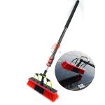 Water Fed Aluminum Handle Solar Panel Cleaning Brush For Window Glass