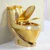 Buy cheap Floor Mounted ODM Bathroom Toilet Bowl One Piece Ceramic Toilet Commode 3L / 6L Flushing from wholesalers