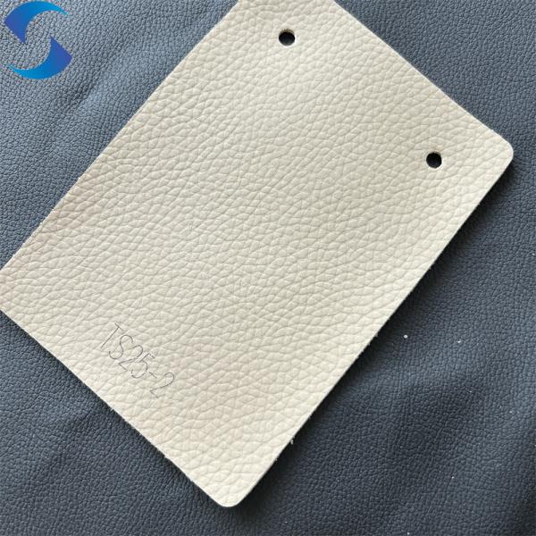 Embossed Leather Fabric Perfect Choice For Decoration PVC Artificial Leather
