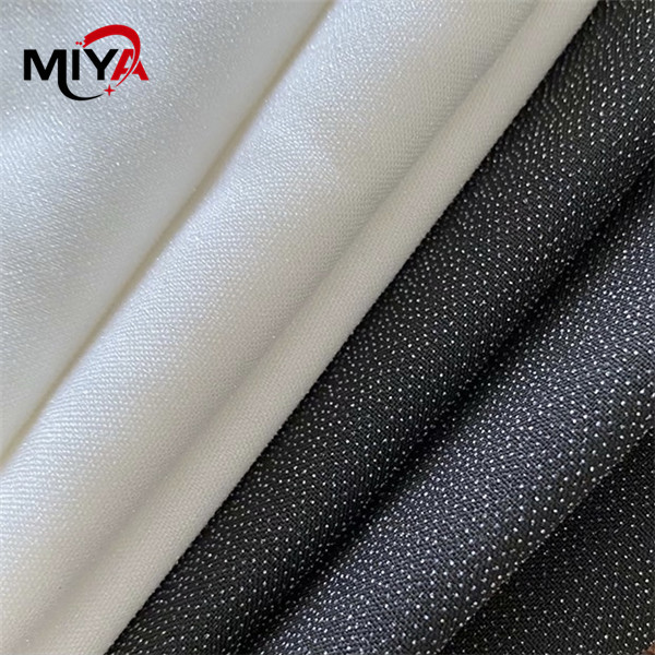Buy cheap PA Glue Double Dot Woven Fusing Interlining 100% Polyester from wholesalers