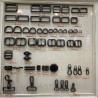Buy cheap AZO SGS Bag Making Accessories , 150g Square Handbag Metal Lock from wholesalers