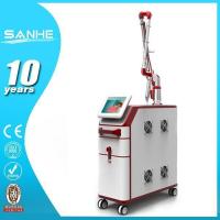 Buy cheap SANHE Q-switch nd yag laser for yellow, red, brown tattoo ,lip color removal product