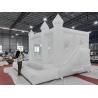 Buy cheap Commercial Party Rental White Bouncer Jumper Inflatable Moon Jumping Bounce House White Bouncy Castle from wholesalers
