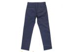 Durable Personalized Stretch Uniform Pants , Resin Buttons Mens Linen Trousers