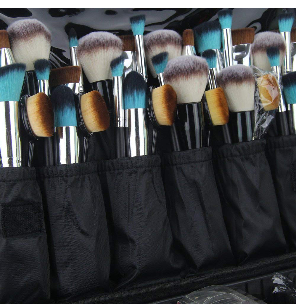 3 Layer Polyester Artist Brush Box With Adjustable Dividers
