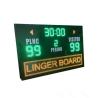 Buy cheap Led Soccer Football Electronic Scoreboard With Advertisment Moving Sign from wholesalers
