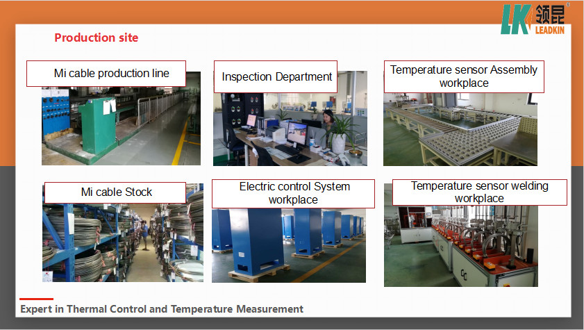 Heating Cable For Accurate Temperature Measurement With NiCr NiS Conductor