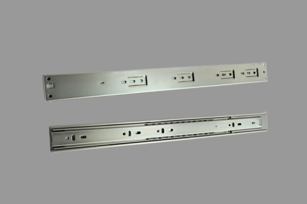 Buy cheap Galvanized Steel 3 Fold 22 Inch Full Extension Ball Bearing Slides from wholesalers