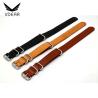 Buy cheap Brown Color Watch Band Replacement 22mm Handmade Leather Watch Band For Womens from wholesalers