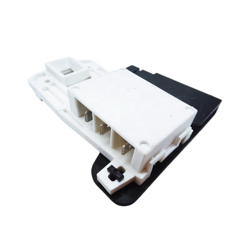 220V 250V SMTDL004 KM2-B Washing Machine Door Lock Switch In Black