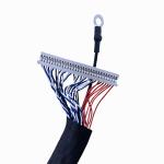 Copper Signal Wire 30PIN 40 Pin LVDS Cable With PUR TPE PVC Jacket