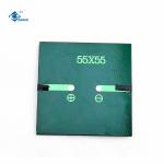 China Manufacturer ZW-5555-6V Poly Solar Panel Charger 0.45W Customized Epoxy