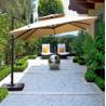 Buy cheap Aluminum Frame Heavy Duty Commercial Outdoor Umbrellas 2.5m Cantilever Parasol from wholesalers
