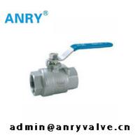 Buy cheap NPT BSP Threaded Stainless Steel Valves Fire Safe 2 Piece Ball Valve product