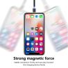 Buy cheap 2A 3 In 1 480 Mbps Micro USB 360 Degree Rotating Magnetic USB Cable from wholesalers