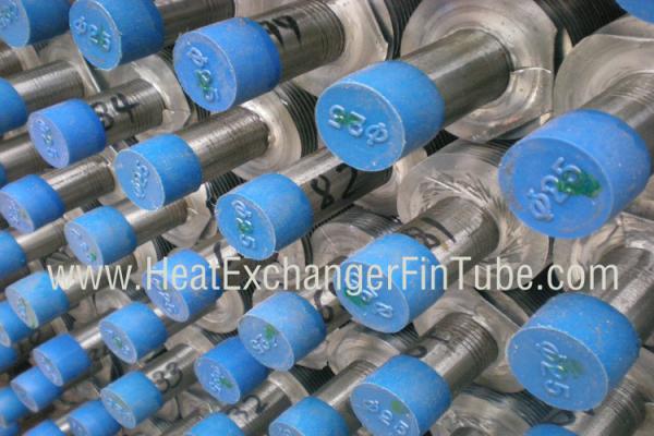 Buy cheap A192 Seamless Carbon Steel Aluminum Embedded Fin Tube for Bolier / Cooling 6FPI from wholesalers