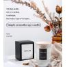 Buy cheap Home Birthday Wedding Atmosphere Luxury Glass Soy Wax Glass Jar Scented Candles With Lid from wholesalers