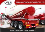 35 CBM Cummins Motor Bulk Tanker Trailers / BPW Axle Bulk Cement Truck