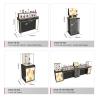 Buy cheap Makeup Display Stand Boutique Display Cabinet for Retail Display Showcase and Cosmetic Store Design from wholesalers