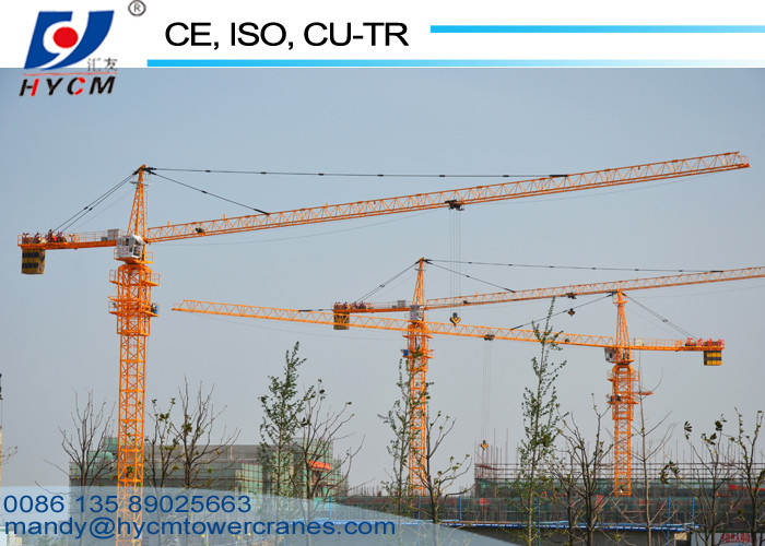 QTZ5610 Mobile 6ton 60m Freestanding Height Travelling Tower Crane