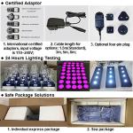 Nightclub Custom Round Shape LED Light Up Alcohol Displays