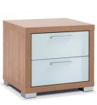 Modern cheap price small MDF wood bedside table/night stand Wooden Bedside Table