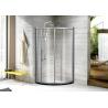 Buy cheap Sliding door Tempered Glass Shower Enclosure Polished Frame Surface Finishing from wholesalers