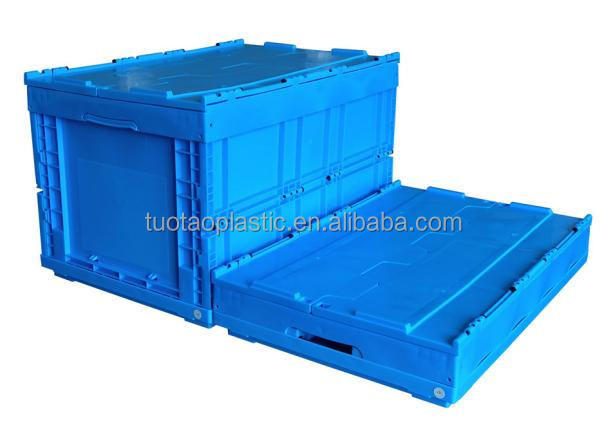 Durable Foldable Turnover Crate for Safe and Secure Product Transportation