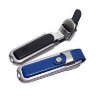 Buy cheap Leather USB Flash Drives with Logo Debossed Printing 4GB 8GB product