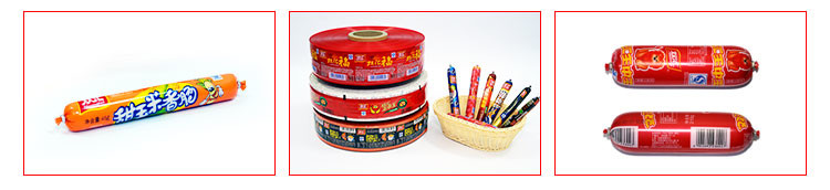Low Price Printed Packaging Films PVDC Film For Meat Sausage High Barrier