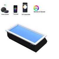 Buy cheap ROHS Ceiling Artificial LED Skylight Mimics Sunlight Recessed 30x60 CCT 6500K product