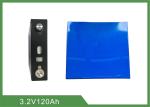 3.2V 120Ah Rechargeable Lifepo4 Battery Cell 6000 Cycles Prismatic Apprearance