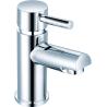 Buy cheap Stylish Modern Chrome Single Handle Basin Mixer Tap Faucet T8202 from wholesalers