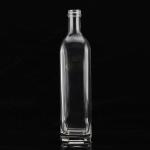 500ml Square Glass Bottle of Extra Virgin Olive Oil with Customized Surface