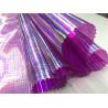 Buy cheap Purple Color Plaid Tpu Laminated Fabric 0.15mm For Candy Bags / Ladies Coats from wholesalers