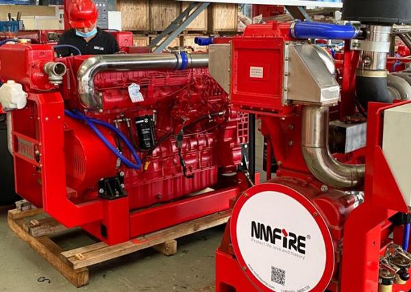 Quality 447kw Power High Standard Fire Water Pump Diesel Engine With Cummins Brand for sale