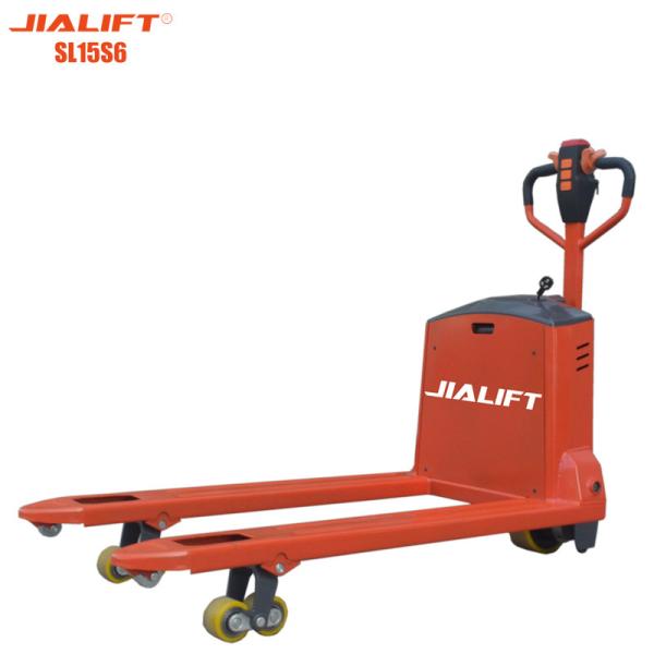 Buy cheap 1500kg 3000kg Electric Power Pallet Jack Truck Pedestrian Lifting Height 200mm from wholesalers