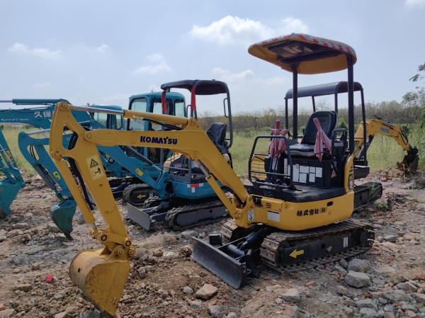 Buy cheap Used Mini PC18 Komatsu Hydraulic Excavator 1.8ton For Used Earth Moving Digging from wholesalers
