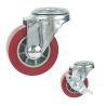 Buy cheap Logo Customizable 3 Inch PU Swivel Bolt Hole Caster Wheels For Desks from wholesalers