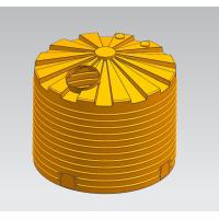 Buy cheap Customizable 2.5mm to 3mm thick plastic water tower mould product
