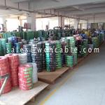 TPU Cable UL20549 16AWG 3Cores OD6.8mm Glossy Black
