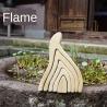 Buy cheap Ins Wavy Wooden Block Puzzle Toys Wooden Rainbow Blocks Coral Grimm from wholesalers