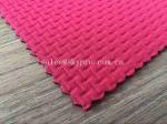 2mm Red Neoprene Fabric Roll with Both Nylon Embossed Production For Clothing