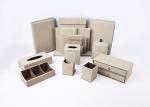 Pu Leather Trash Tissue box Hotel Bathroom Accessories